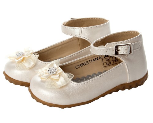 Girls ivory wedding bridesmaid - girls,