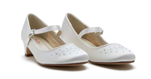 Girls satin first - satin,