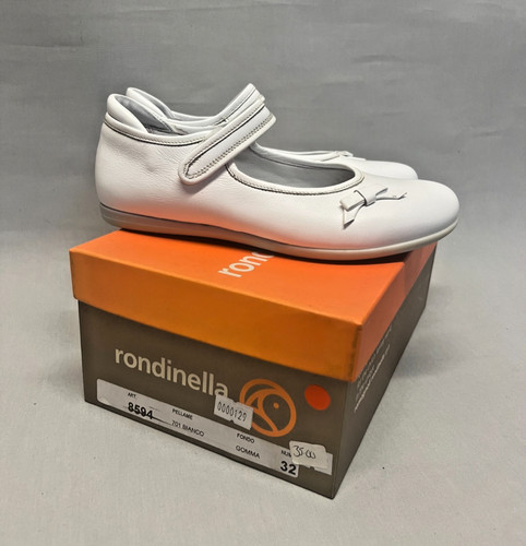 Rondinella white leather mary - rondinella,