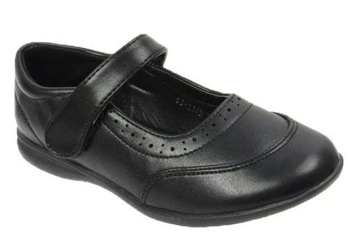 Girls black shoe - black, faux
