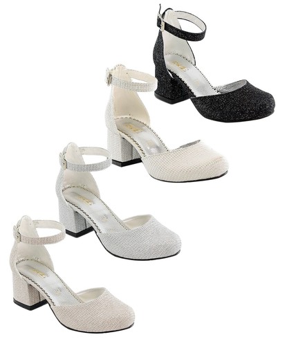 Girls dress shoes block heels - shoes,