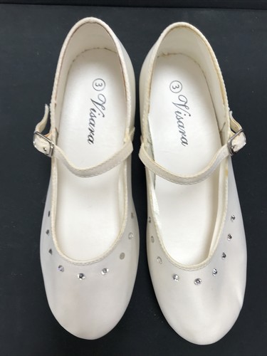 Cream ivory canvas girls - ivory,